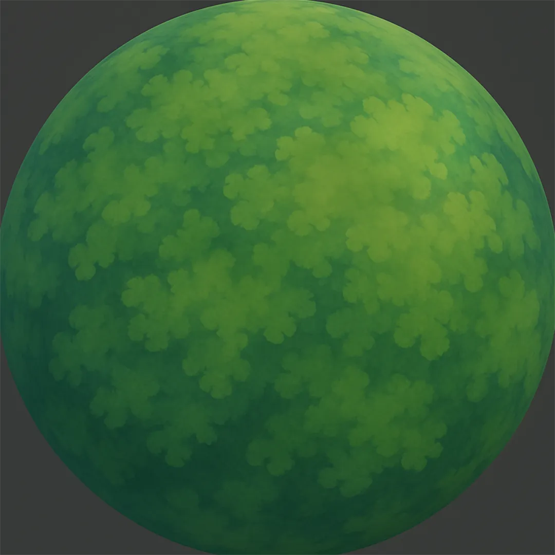 Bush matcap texture